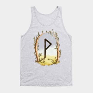 rune algiz - wunjo symbol Tank Top